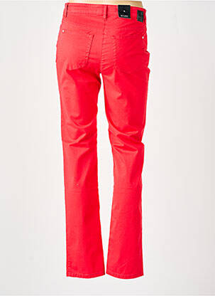 Pantalon slim stretch taille normale rouge STARK femme