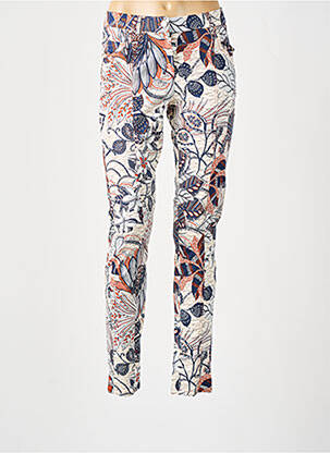 Pantalon slim stretch taille normale bleu MERI & ESCA femme