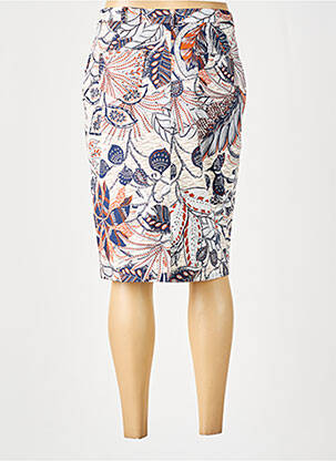 Jupe mi-longue stretch beige MERI & ESCA femme