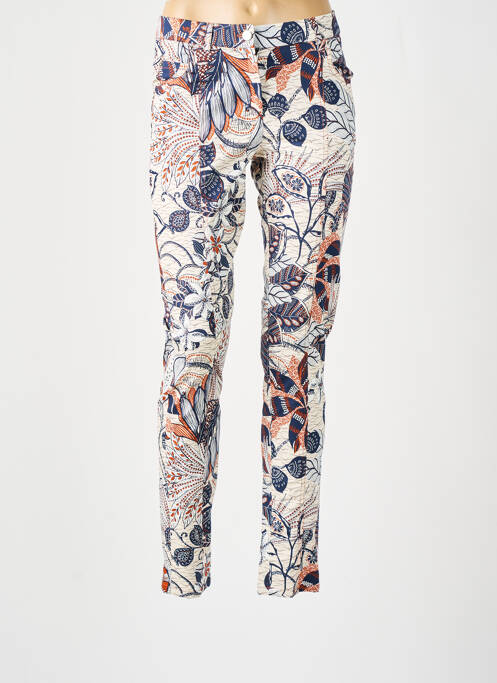 Pantalon slim stretch taille normale bleu MERI & ESCA femme