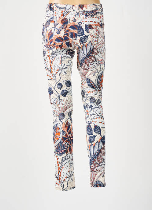 Pantalon slim stretch taille normale bleu MERI & ESCA femme