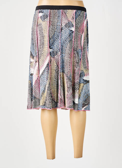 Jupe mi-longue noir FRANCE RIVOIRE pour femme