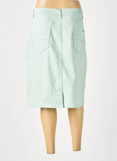Jupe mi-longue vert GRIFFON pour femme