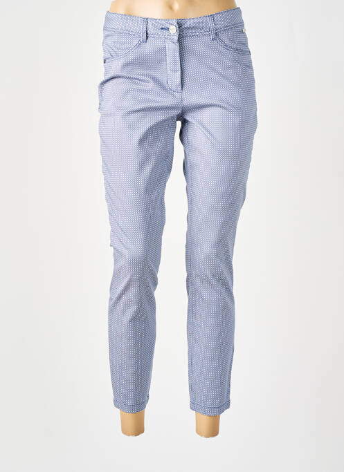 Pantalon 7/8 bleu MAE MAHE pour femme