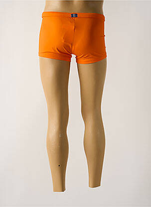 Short de bain elastique à la taille orange HOM homme