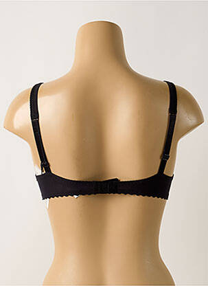Soutien-gorge effet matière satinée haut soutien-gorge emboitant noir LOUISA BRACQ femme