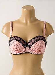 Soutien-gorge haut soutien-gorge moulé haut soutien-gorge moulé rose ANDRES SARDA femme