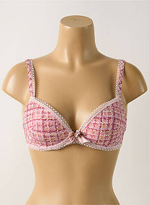 Soutien-gorge haut soutien-gorge moulé haut soutien-gorge moulé rose ANTIGEL femme