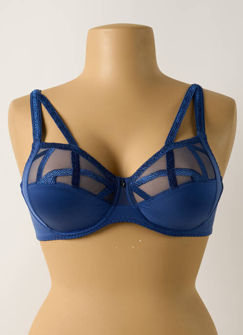 Soutien-gorge bleu LOUISA BRACQ pour femme