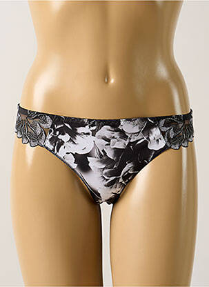 Tanga tanga noir LOUISA BRACQ femme