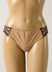 Tanga beige LOUISA BRACQ pour femme seconde vue