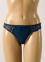 Tanga bleu LOUISA BRACQ pour femme seconde vue