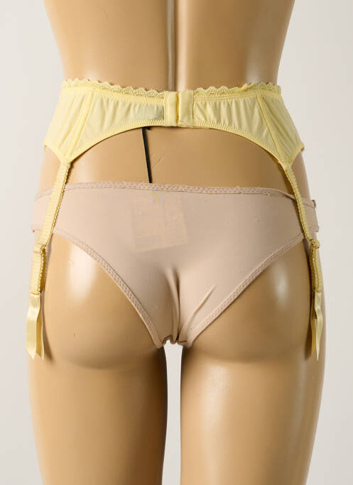 Guêpière/Porte-jarretelle jaune ESPRIT pour femme