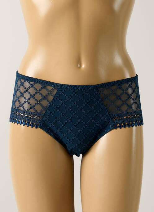 Shorty bleu LOUISA BRACQ pour femme