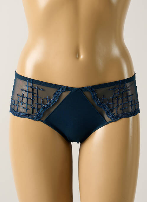 Shorty bleu LOUISA BRACQ pour femme