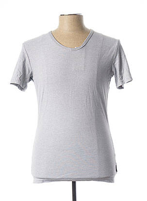 T-shirt stretch manches courtes bleu SLOGGI homme