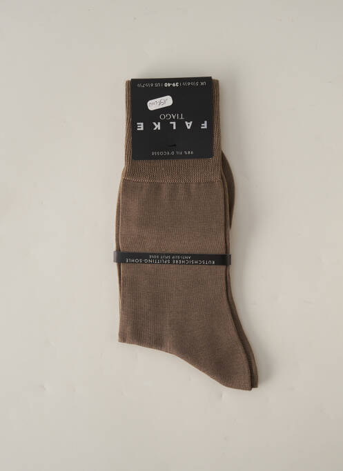 Chaussettes marron FALKE pour homme