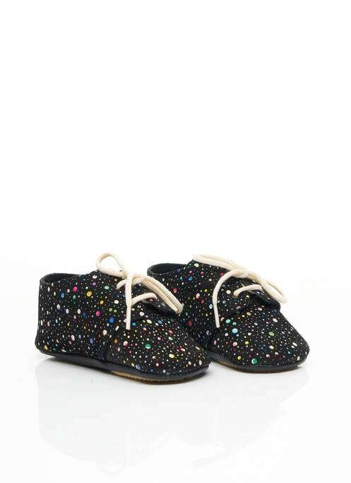 Chaussons/Pantoufles noir PATT'TOUCH pour fille