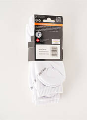 Chaussettes blanc KINDY pour homme seconde vue