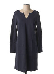 Robe mi-longue manches longues manches longues bleu LE BOUDOIR D'EDOUARD femme