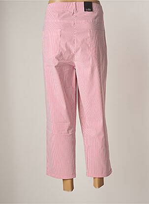 Pantalon 7/8 stretch taille normale rose STARK femme
