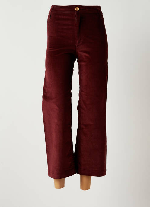 Pantalon 7/8 rouge SKFK pour femme