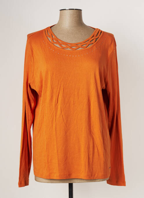 T-shirt orange DIANE LAURY pour femme