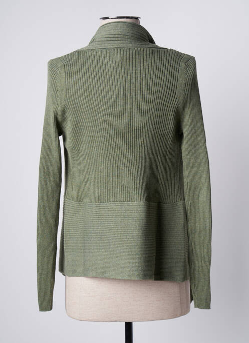 Gilet manches longues vert ESPRIT pour femme