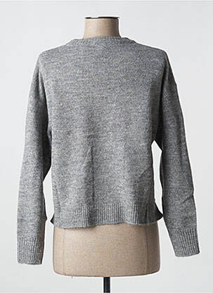 Pull tissage chiné manches longues gris ESPRIT femme