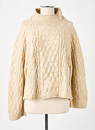 Pull beige EDC pour femme