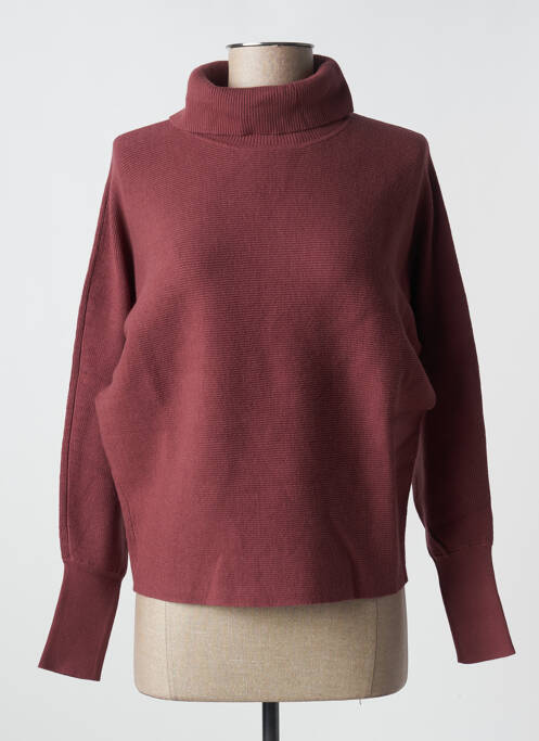 Pull col roulé marron ESPRIT pour femme