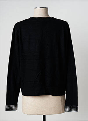 Gilet manches longues manches longues noir FELINO femme