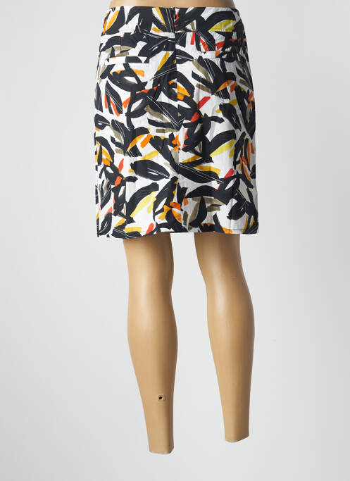 Jupe courte blanc FELINO pour femme