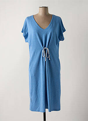 Robe de plage coupe cintrée bleu SENORETTA femme