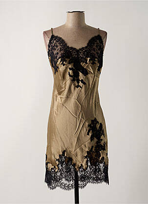 Nuisette/combinette broderie vert MARJOLAINE femme