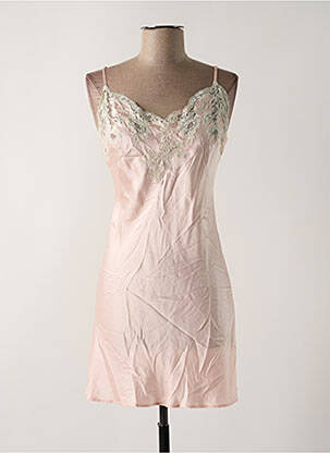 Nuisette/combinette broderie rose MARJOLAINE femme