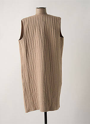 Gilet sans manche poches marron HANRO femme