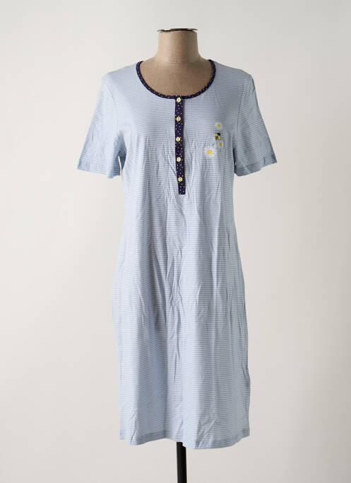 Chemise de nuit bleu RINGELLA pour femme