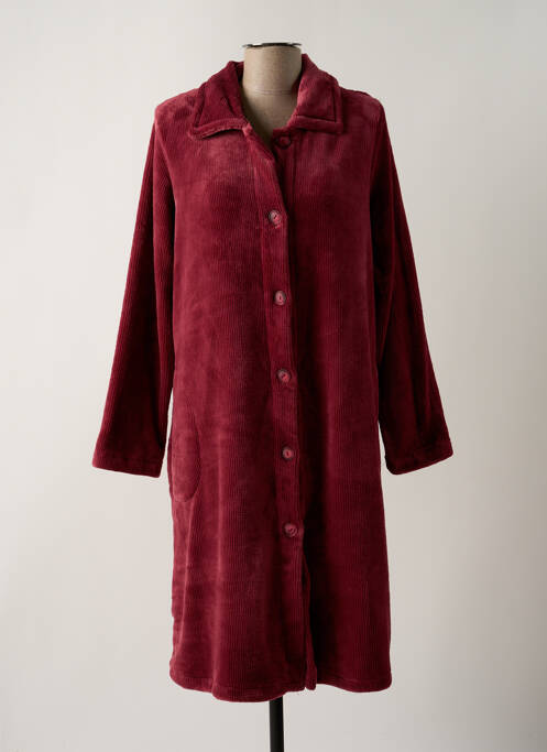 Robe de chambre rouge VANIA pour femme