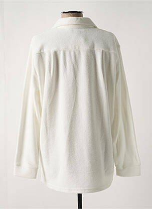 Veste casual coupe droite blanc RINGELLA femme