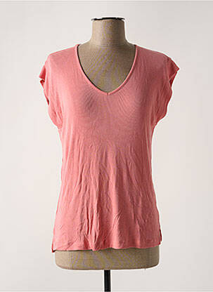 Top manches courtes manches courtes rose SENORETTA femme