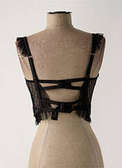 Corset noir LINGADORE pour femme seconde vue