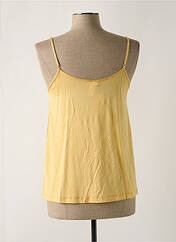 Top jaune FRALY pour femme seconde vue