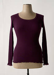 Top violet FRALY pour femme seconde vue