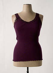 Top violet FRALY pour femme seconde vue