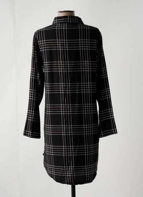 Chemise de nuit manches longues noir TECCIA femme