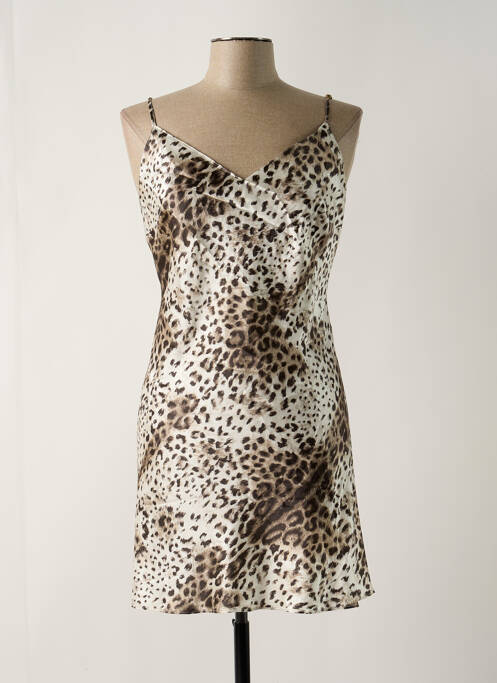 Nuisette/combinette col v noir MARJOLAINE femme