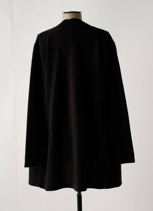 Gilet manches longues marron VANIA pour femme