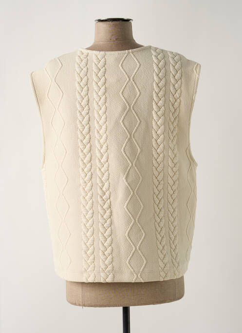 Top beige HANRO pour femme