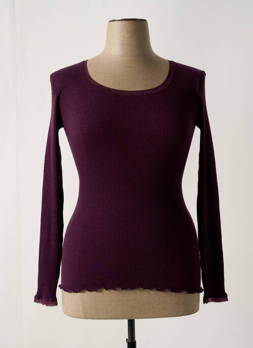 Top violet FRALY pour femme